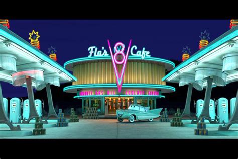 Flo's V8 Café | Cars movie, Disney california adventure park, Disney california adventure