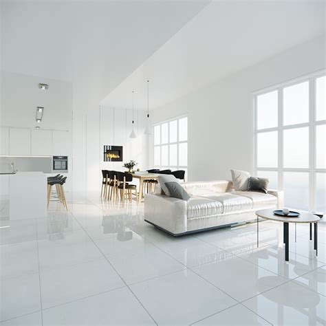 Pure White Marble Floor Tiles – Flooring Ideas