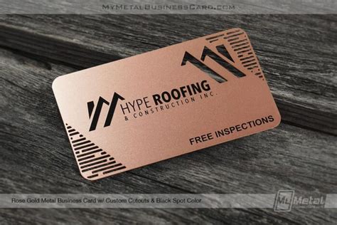 Top Roofing Business Cards - Metal Business Cards | My Metal Business Card | World Leader In ...