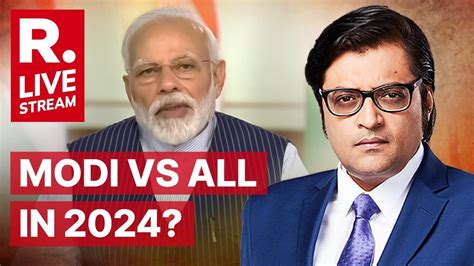 Arnab Goswami Debate: BJP Sets The Tone For 2024. Is It Modi Vs All In ...