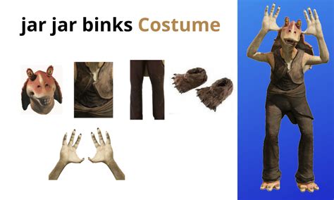 Make a Bold Statement with a Fun Jar Jar Binks Costume