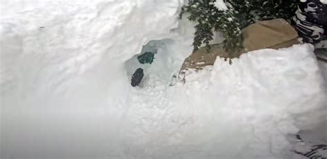 Tree Well Rescue at Mt. Baker - Powder Canada