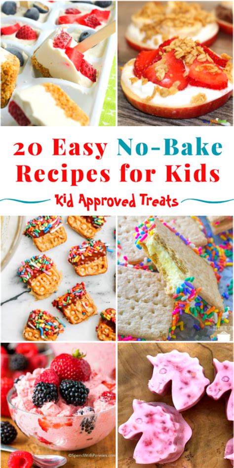 20 No-Bake Recipes For Kids | Healthy Snacks & Treats | Busy Little Chefs