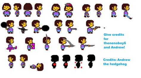 Frisk sprite mugen by thenenoboy6 on DeviantArt