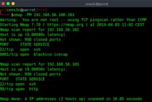 Nmap Tutorial Series 2: Nmap Host Discovery