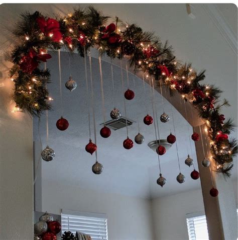 Christmas decor | Christmas ceiling decorations, Indoor christmas decorations, Simple christmas ...