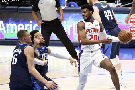 Pistons vs. Mavericks final score: Pistons can’t overcome poor second ...