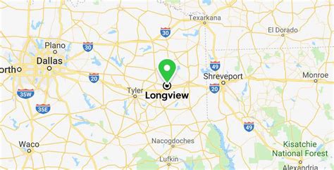 Longview texas map - yrabeam