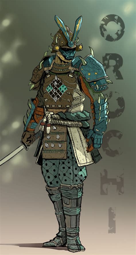 ArtStation - For honor Fanart, Jonas Spokas | Samurai art, Ninja art ...