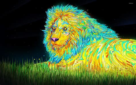 Colorful Lion Wallpaper (57+ images)