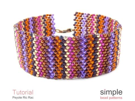 Peyote Bracelet Beading Pattern - Simple Bead Patterns