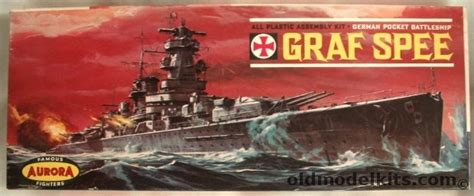 Aurora 1/600 Admiral Graf Spee Pocket Battleship, 709-98