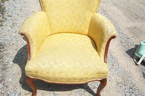 2 Antique Yellow Chairs For Sale | Antiques.com | Classifieds