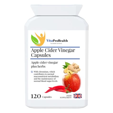 Apple Cider Vinegar Capsules - VitaProHealth