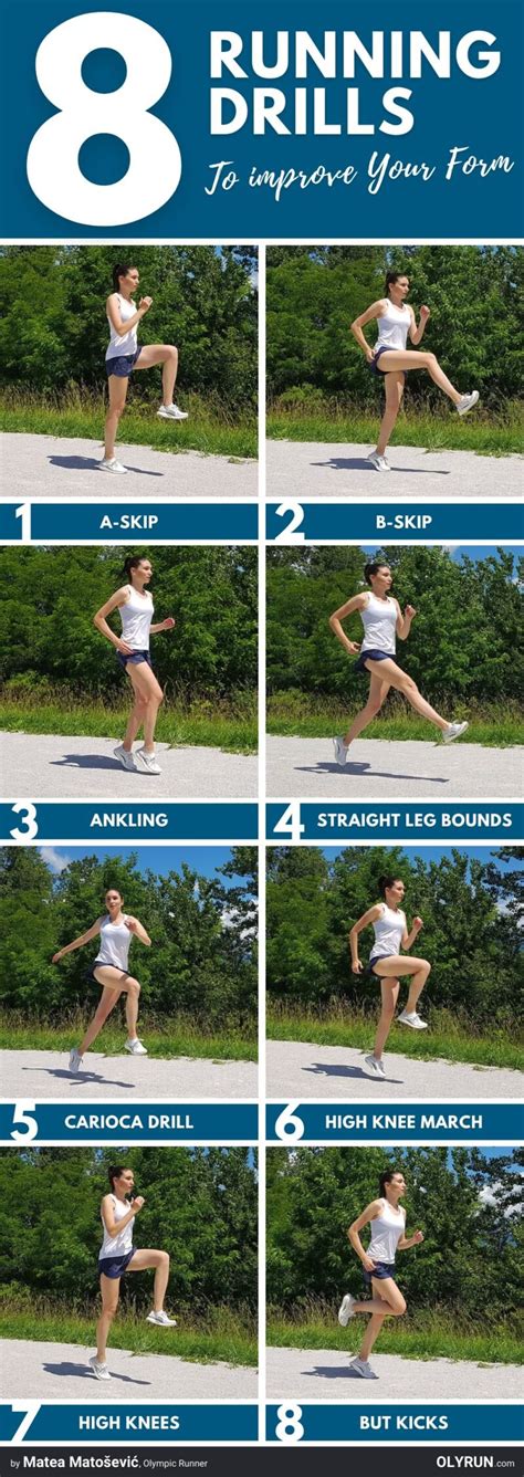 Top 8 Running Drills To Improve Your Form (Video) | OLYRUN