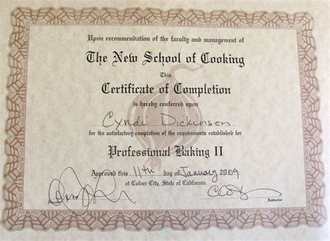 Baking Courses With Certificate - prntbl.concejomunicipaldechinu.gov.co