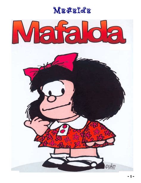 HISTORIETA DE MAFALDA