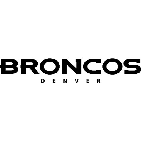 Denver Broncos logo vector SVG, PNG download free