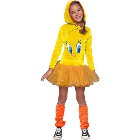 Looney Tunes Tweety Hooded Child Halloween Costume - Walmart.com