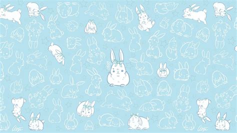 Blue Bunny Wallpapers - Top Free Blue Bunny Backgrounds - WallpaperAccess