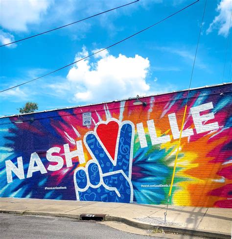 Nashville’s Best Murals: Neighborhood Tour | Nashville murals, Mural ...