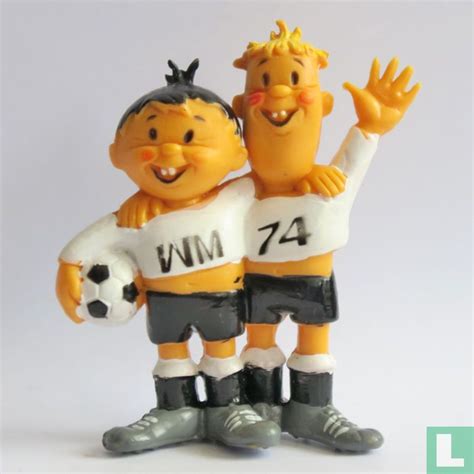 Tip & Tap mascot World Cup 1974 (1974) - Advertising figures - LastDodo