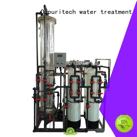 Water Treatment Deionized Water System 1000l/h Ion Exchange Resins | Deionized...