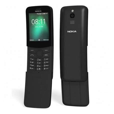 NOKIA 8110 4G DUAL SIM BLACK MOBILE PHONE