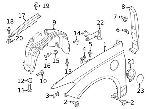 2017 Ford Fusion Body Parts Diagram | Reviewmotors.co