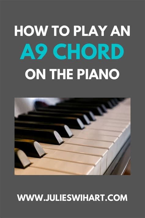 Learn how to play an A9 chord on the piano, and learn the pattern for building any ninth chord ...