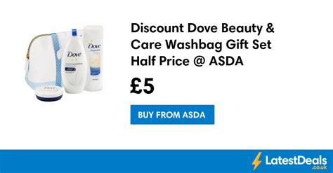 Discount Dove Beauty & Care Washbag Gift Set Half Price @ ASDA, £5 at ...