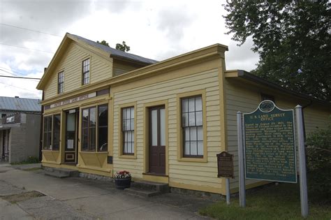 Michigan Roadside Attractions: White Pigeon Land Office - Travel the Mitten