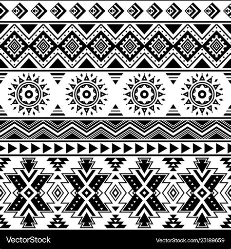 Aztec Tribal Pattern