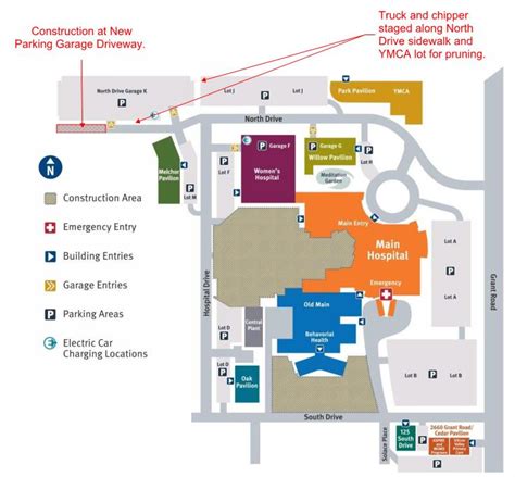 El Camino Campus Map