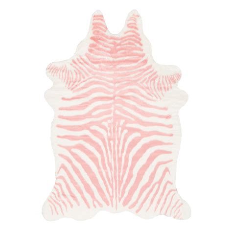 Alyssa Faux Zebra Cowhide Area Rug - Walmart.com