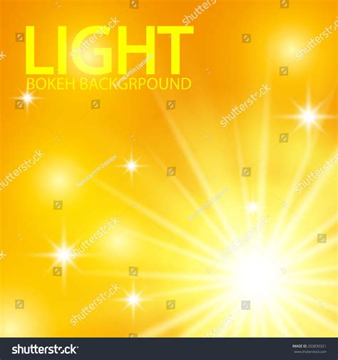 Abstract Sunshine Background Vector Illustration Stock Vector 203830321 ...