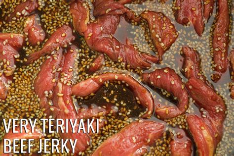 Very Teriyaki Beef Jerky Recipe | Teriyaki Beef Jerky