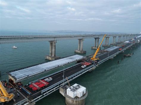 Crimean Bridge repaired and reopened six months ahead of schedule | New Civil Engineer