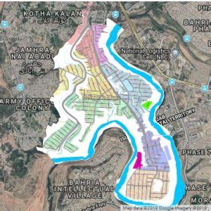 Park View City Islamabad Map