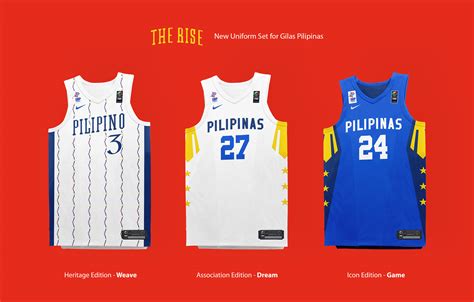 Gilas Pilipinas Jersey Redesign Concept :: Behance