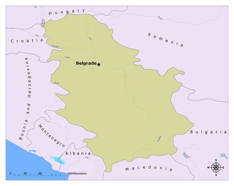 What is the Capital of Serbia? | Mappr