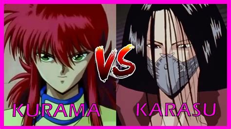 Kurama vs Karasu - Pelea Completa - Español Latino - YouTube