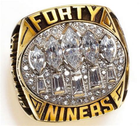 Super bowl ring | Super bowl rings, Nfl football 49ers, Championship rings