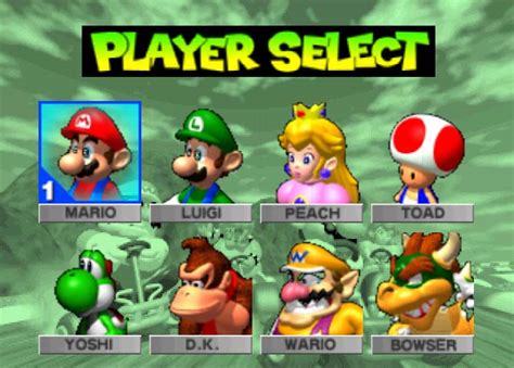 Mario Kart 64 Characters - speclopeq