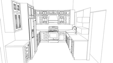 U Shaped Kitchen Floor Plans With Dimensions | Floor Roma