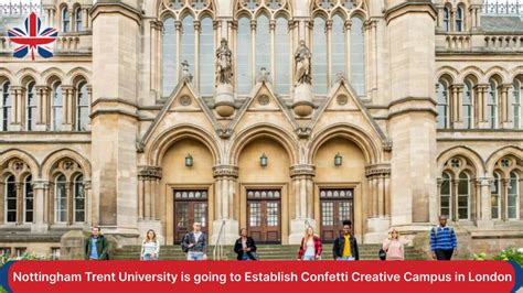 Nottingham Trent University is Going to Establish Confetti Creative ...