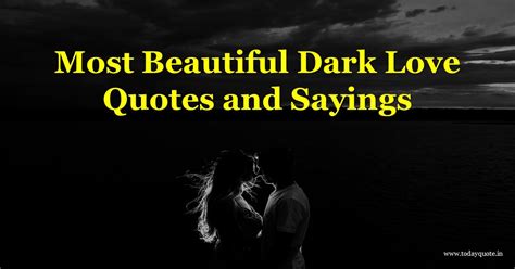 dark love quotes