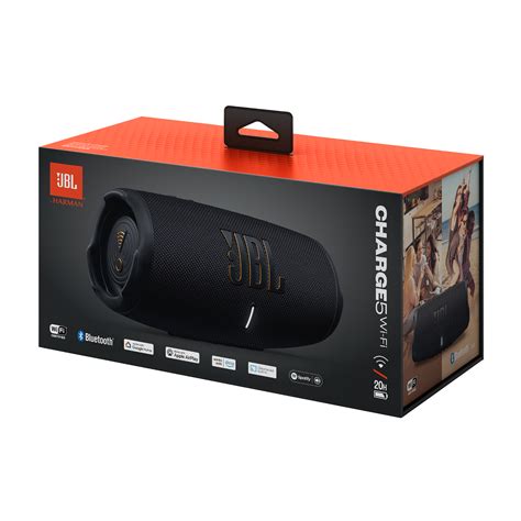 JBL Charge 5 Wi-Fi | Altavoz portátil Wi-Fi y Bluetooth