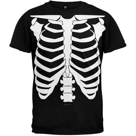 Old Glory - Halloween Skeleton Glow In The Dark Costume T-Shirt - Medium - Walmart.com - Walmart.com