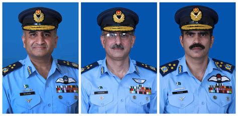 Three Pakistan Air Force officers promoted as Air Marshal - Pakistan ...